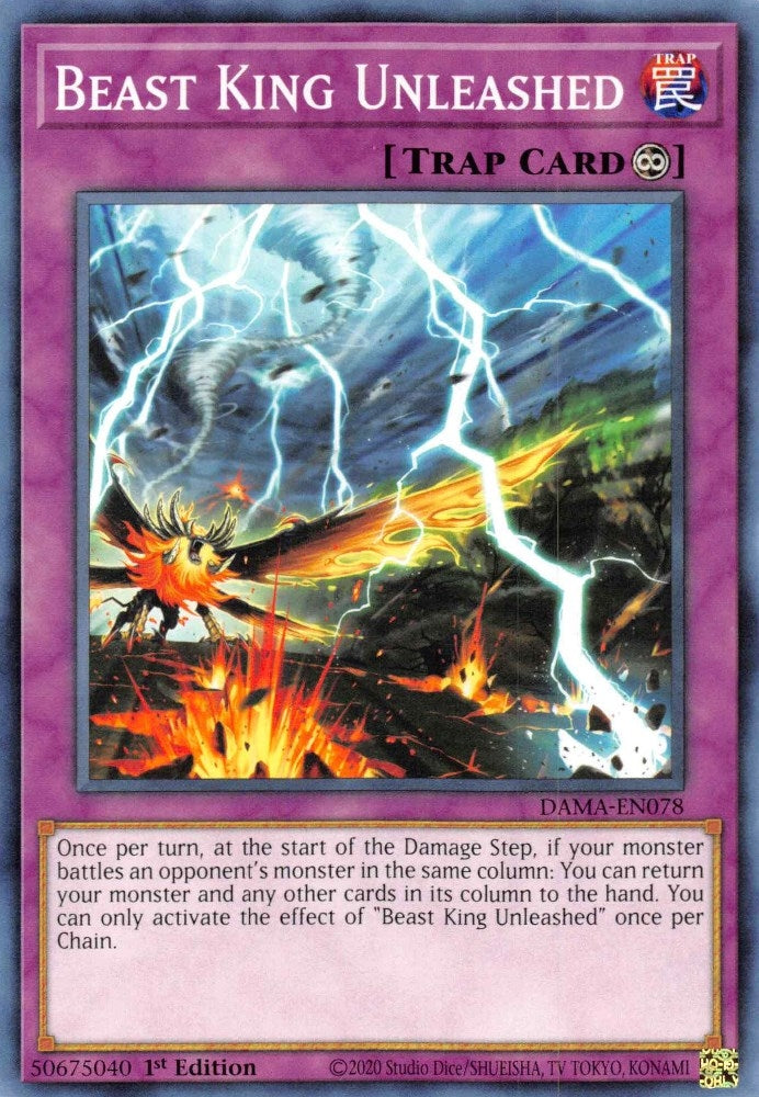 Beast King Unleashed (78) (DAMA) - YuGiOh Single
