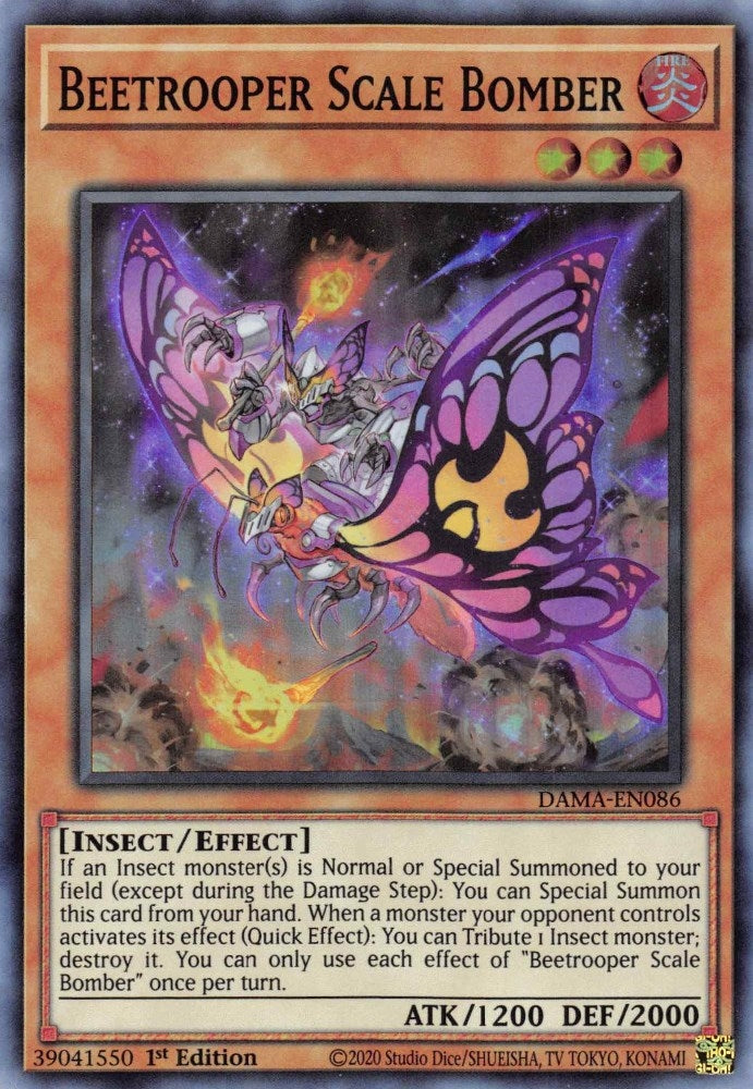 Beetrooper Scale Bomber (86) (DAMA) - YuGiOh Single