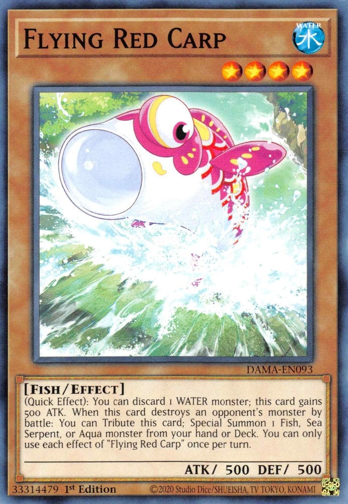 Flying Red Carp (93) (DAMA) - YuGiOh Single