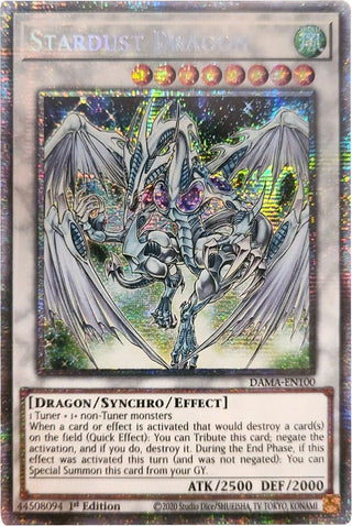 Stardust Dragon (Starlight Rare) (100) (DAMA) - YuGiOh Single