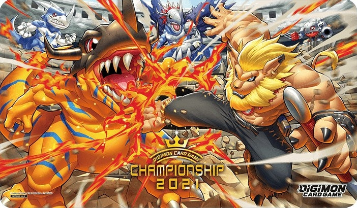 Digimon Card Game: 2021 Championship Playmat - Playmats Sealed