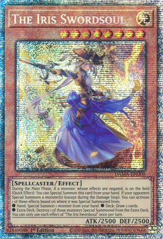 The Iris Swordsoul (Starlight Rare) (9) (DAMA) - YuGiOh Single