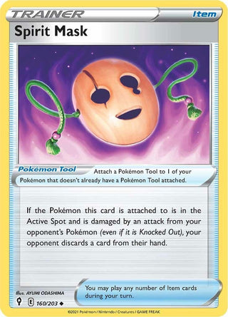Spirit Mask (160/203) (SWSH07: Evolving Skies)