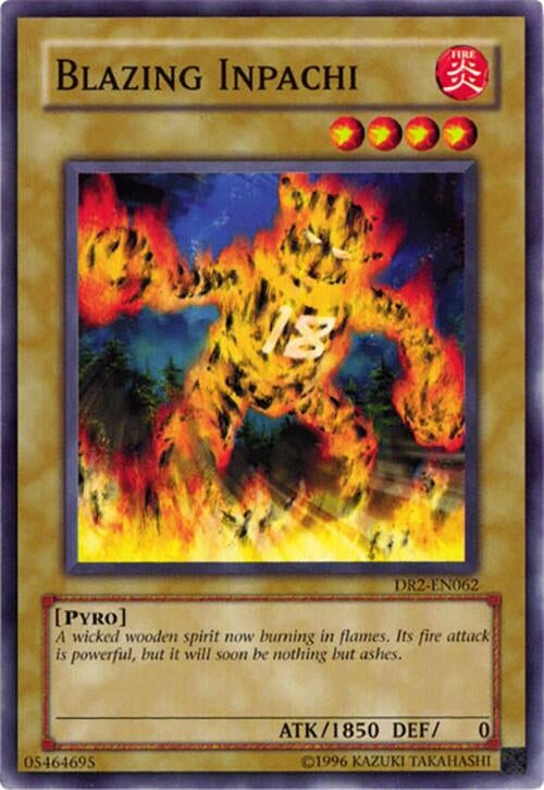 Blazing Inpachi (2062) - YuGiOh Single