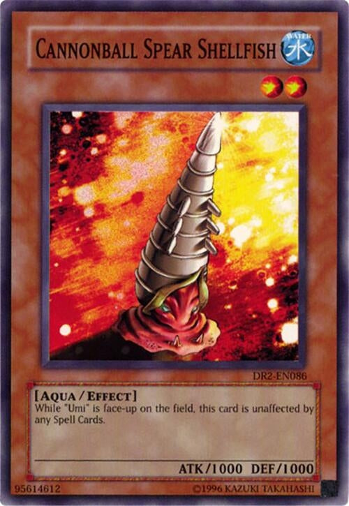 Cannonball Spear Shellfish (2086) - YuGiOh Single