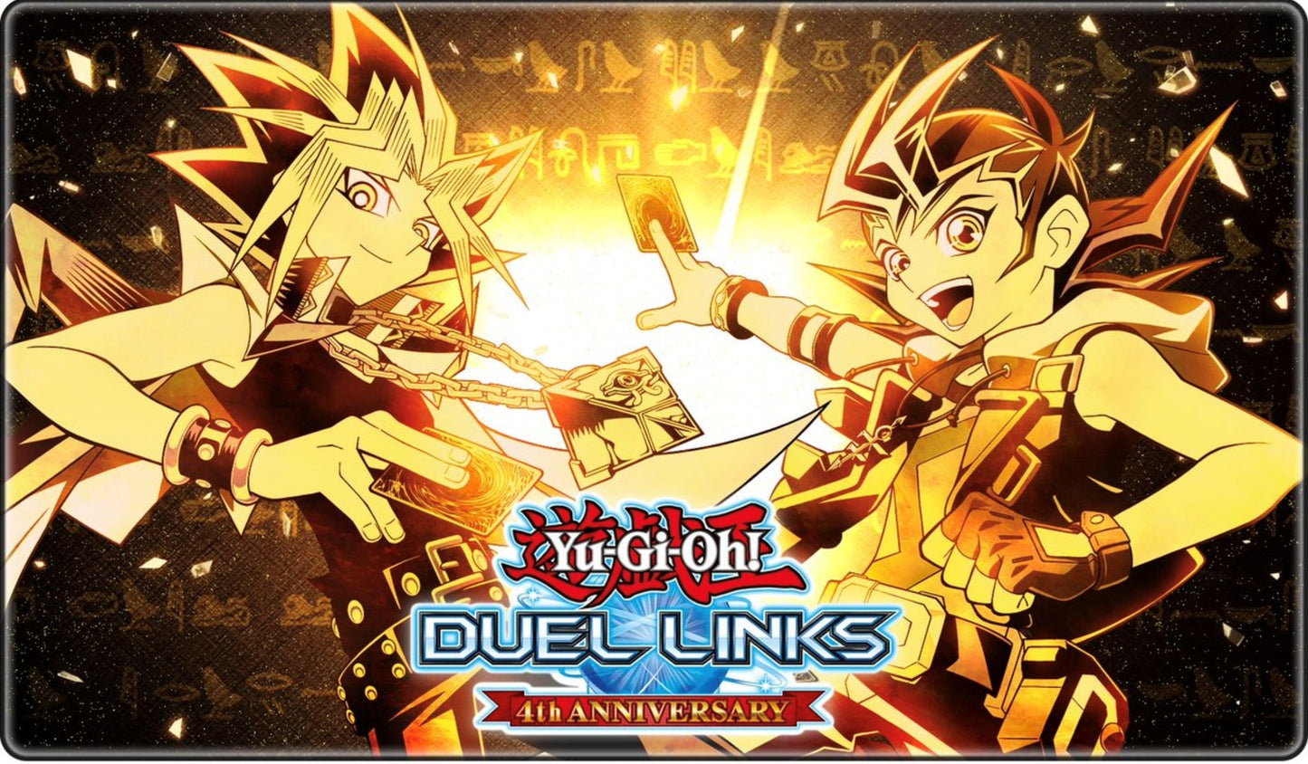Yu-Gi-Oh! Duel Links 4th Anniversary Game Mat - Playmats Sealed