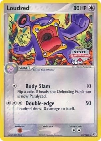 Image for Loudred 35/106 (State Championships) (035/106) (League & Championship Cards) - Pokemon