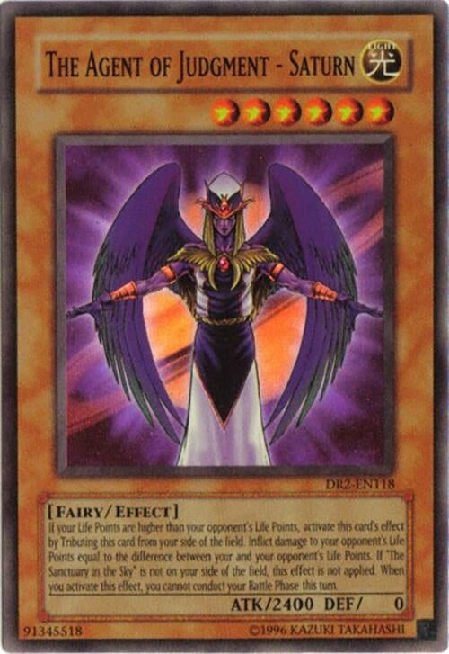 The Agent of Judgment - Saturn (2118) - YuGiOh Single
