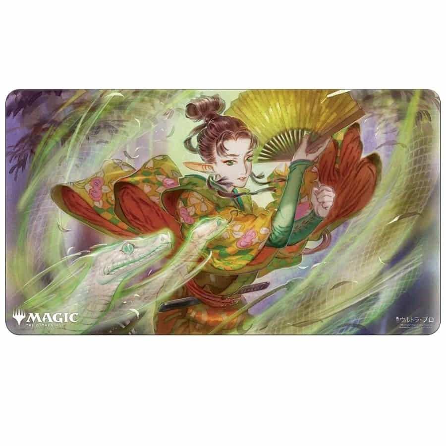 Mystical Archive (Japanese Alternate Art) Snakeskin Veil Playmat for Magic - Playmats Sealed