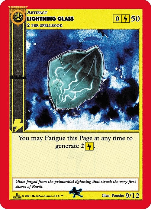 Lightning Glass (9) (CNFE-TD) - MetaZoo Single