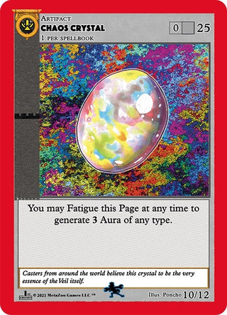 Chaos Crystal (Dingbelle Ring Leader) (10) (CNFE-TD) - MetaZoo Single