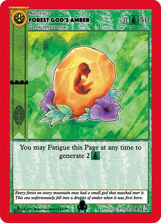 Forest God’s Amber (9) (CNFE-TD) - MetaZoo Single
