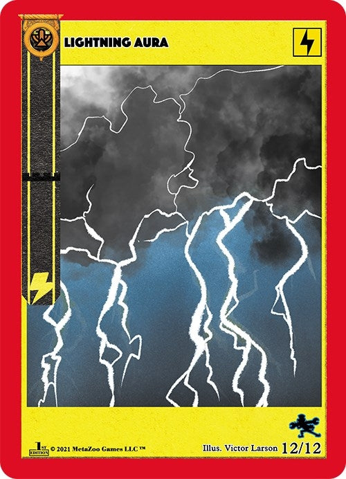 Lightning Aura (12) (CNFE-TD) - MetaZoo Single