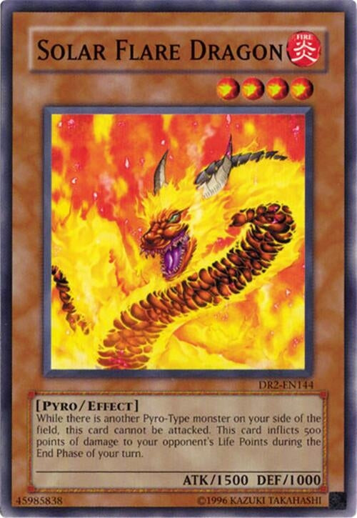 Solar Flare Dragon (2144) - YuGiOh Single