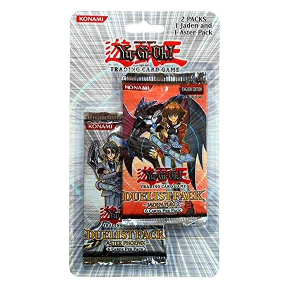 Duelist Pack: Jaden Yuki and Aster Phoenix 2-Pack Blister (DP03) - YuGiOh Sealed