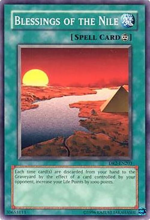 Blessings of the Nile (2203) - YuGiOh Single