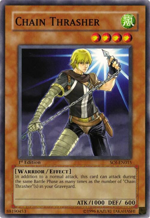 Chain Thrasher (15) - YuGiOh Single