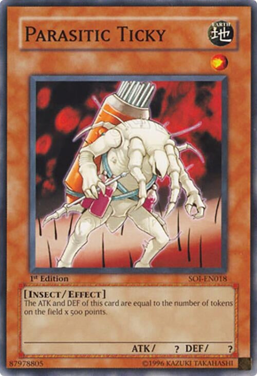 Parasitic Ticky (18) - YuGiOh Single