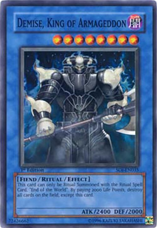 Demise King of Armageddon (35) - YuGiOh Single