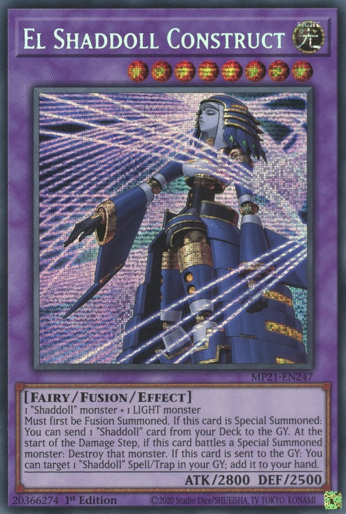 El Shaddoll Construct (21247) (MP21) - YuGiOh Single