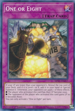 One or Eight (21217) (MP21) - YuGiOh Single
