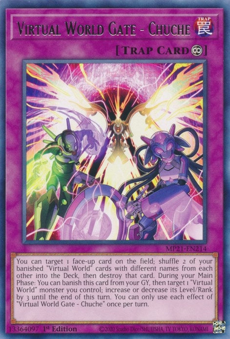 Virtual World Gate - Chuche (21214) (MP21) - YuGiOh Single