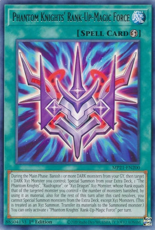 Phantom Knights’ Rank-Up-Magic Force (21200) (MP21) - YuGiOh Single