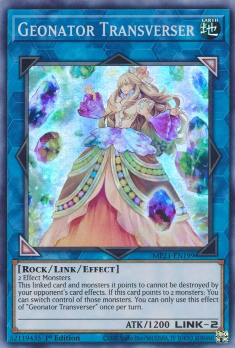 Geonator Transverser (21199) (MP21) - YuGiOh Single
