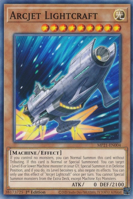 Arcjet Lightcraft (21004) (MP21) - YuGiOh Single