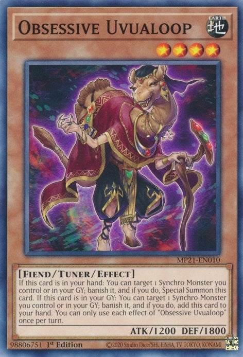 Obsessive Uvualoop (21010) (MP21) - YuGiOh Single