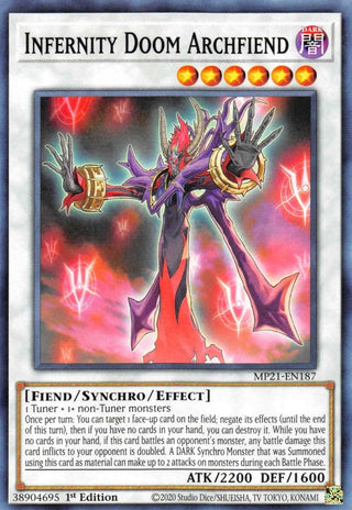 Infernity Doom Archfiend (21187) (MP21) - YuGiOh Single