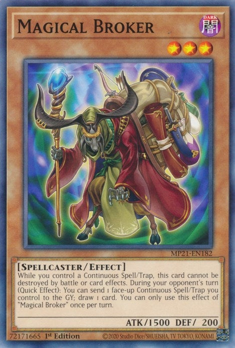 Magical Broker (21182) (MP21) - YuGiOh Single