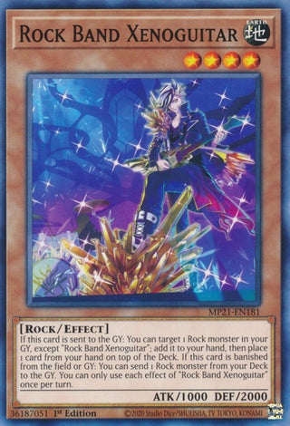 Rock Band Xenoguitar (21181) (MP21) - YuGiOh Single