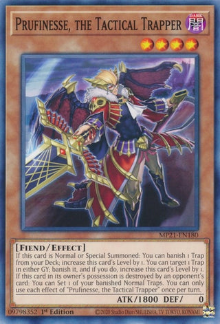 Prufinesse the Tactical Trapper (21180) (MP21) - YuGiOh Single