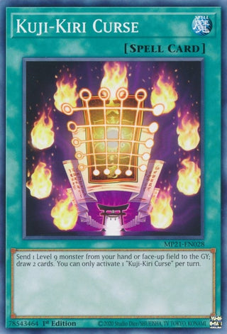 Kuji-Kiri Curse (21028) (MP21) - YuGiOh Single