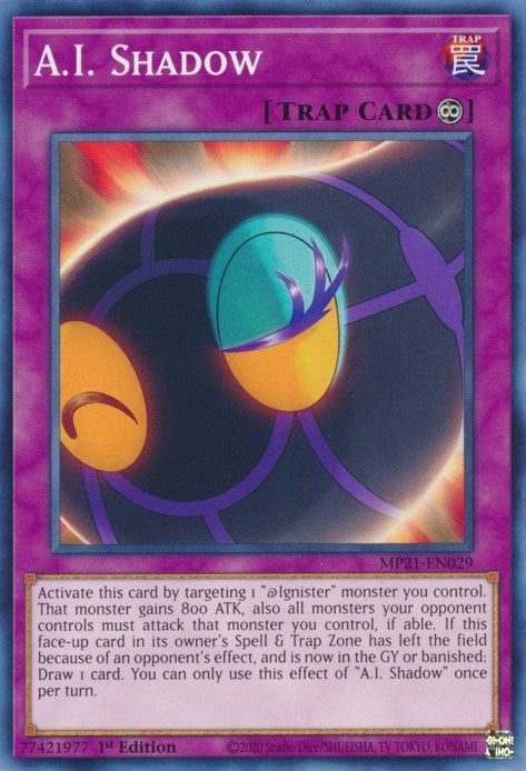 A.I. Shadow (21029) (MP21) - YuGiOh Single