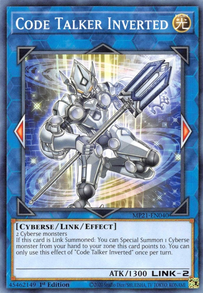 Code Talker Inverted (21040) (MP21) - YuGiOh Single
