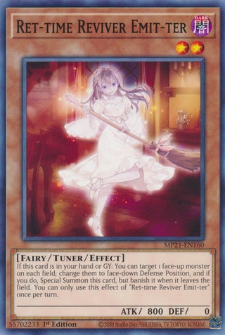 Ret-time Reviver Emit-ter (21160) (MP21) - YuGiOh Single