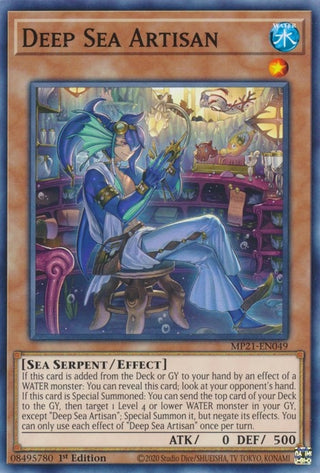 Deep Sea Artisan (21049) (MP21) - YuGiOh Single