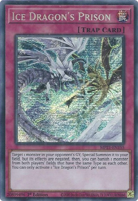 Ice Dragon’s Prison (21155) (MP21) - YuGiOh Single