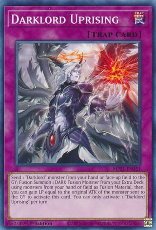 Darklord Uprising (21151) (MP21) - YuGiOh Single
