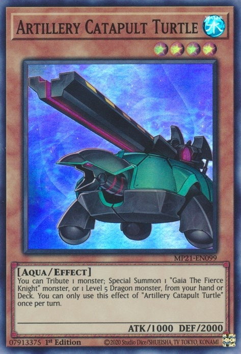 Artillery Catapult Turtle (21099) (MP21) - YuGiOh Single