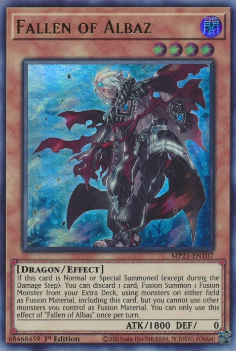 Fallen of Albaz (21107) (MP21) - YuGiOh Single