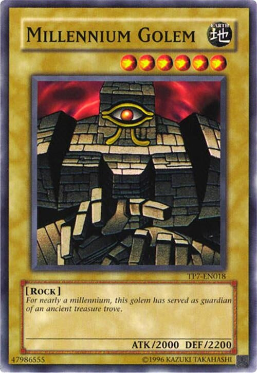 Millennium Golem (7018) - YuGiOh Single