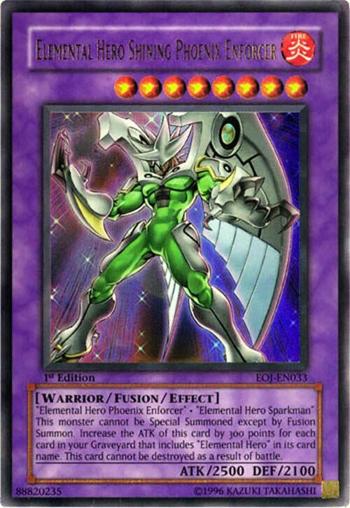 Elemental Hero Shining Phoenix Enforcer (33) - YuGiOh Single