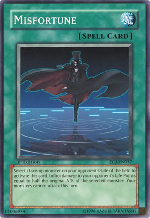Misfortune (37) - YuGiOh Single