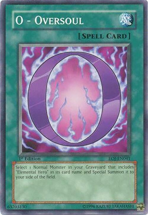 O - Oversoul (41) - YuGiOh Single