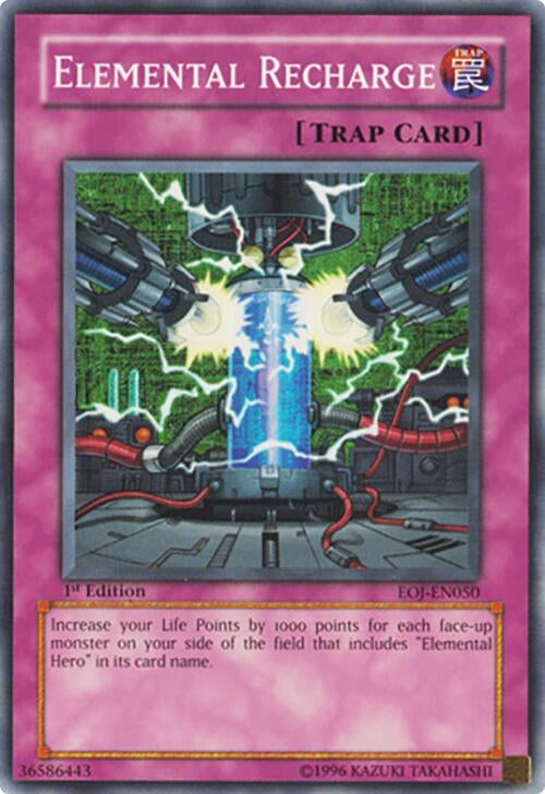 Elemental Recharge (50) - YuGiOh Single