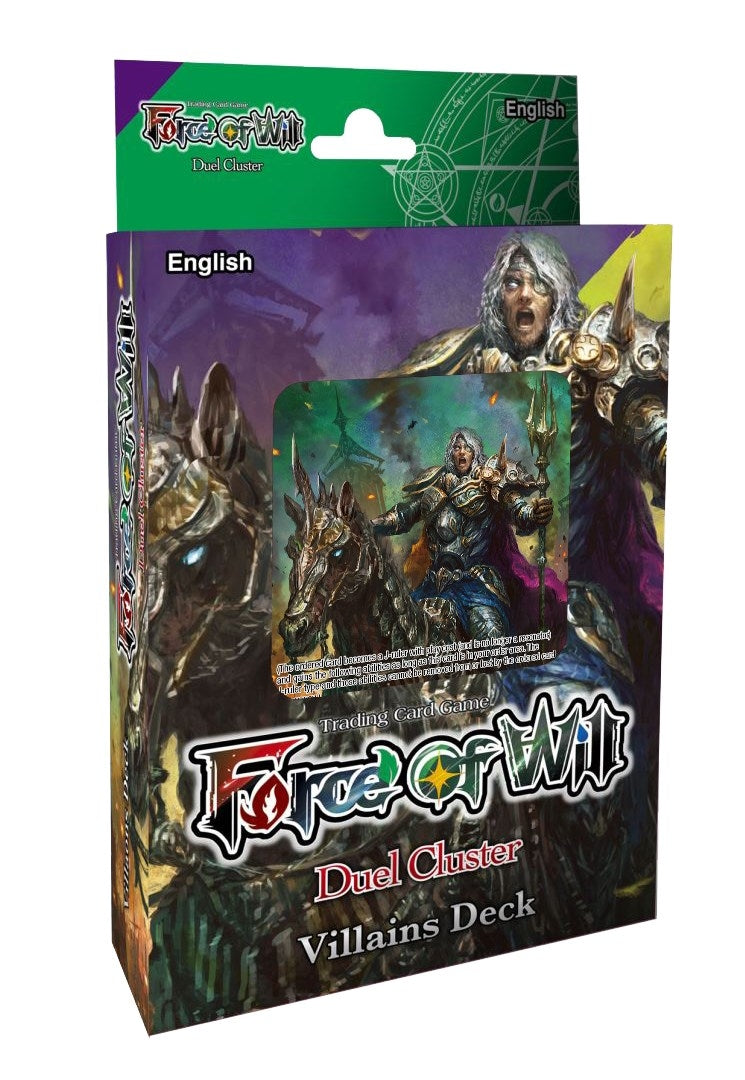 Starter Deck: Villains Deck - Force of Will Sealed
