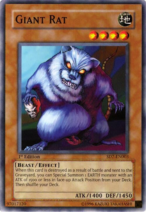 Giant Rat (7003) - YuGiOh Single